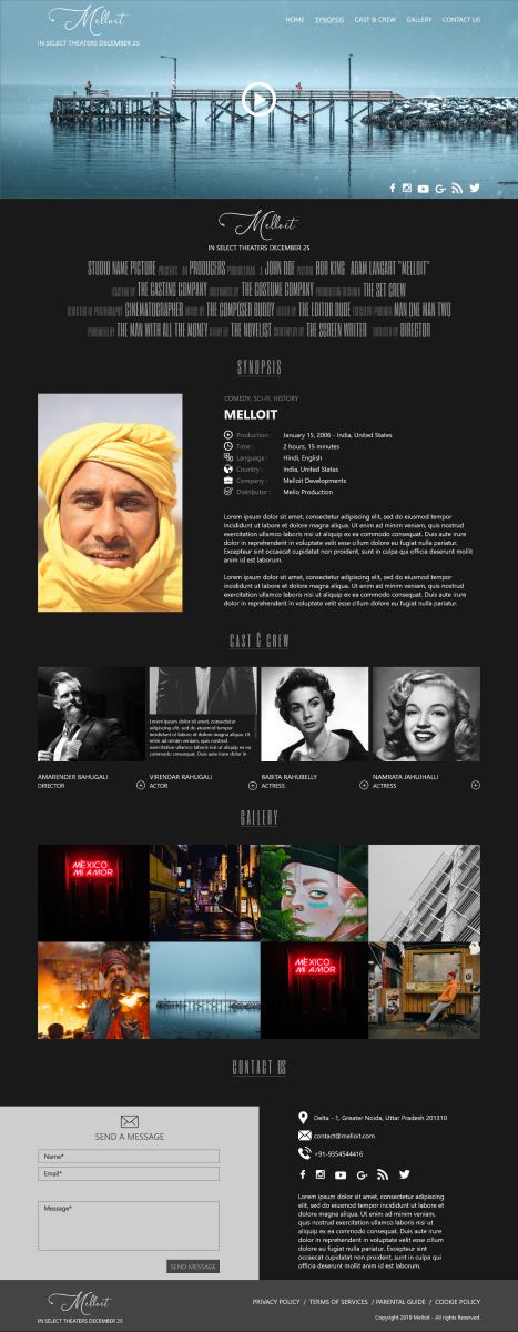 movie-website-template